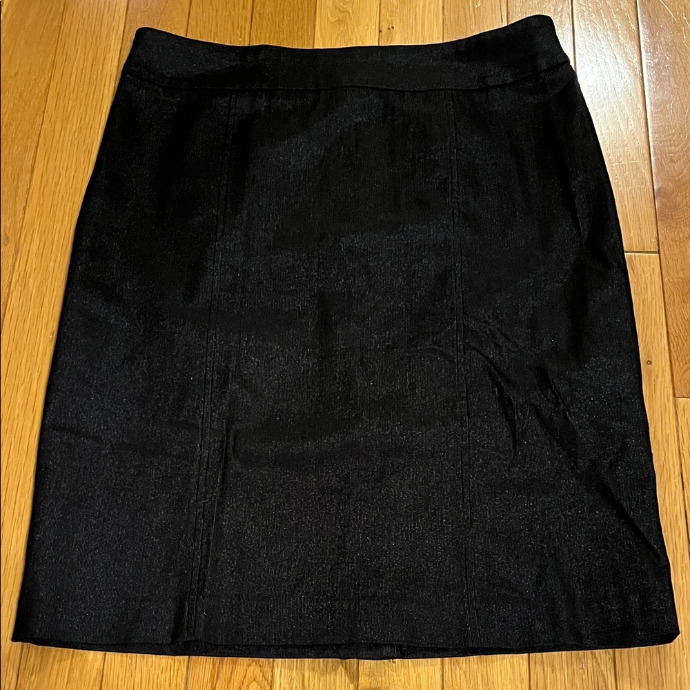 Shimmery Reitmans pencil midi skirt